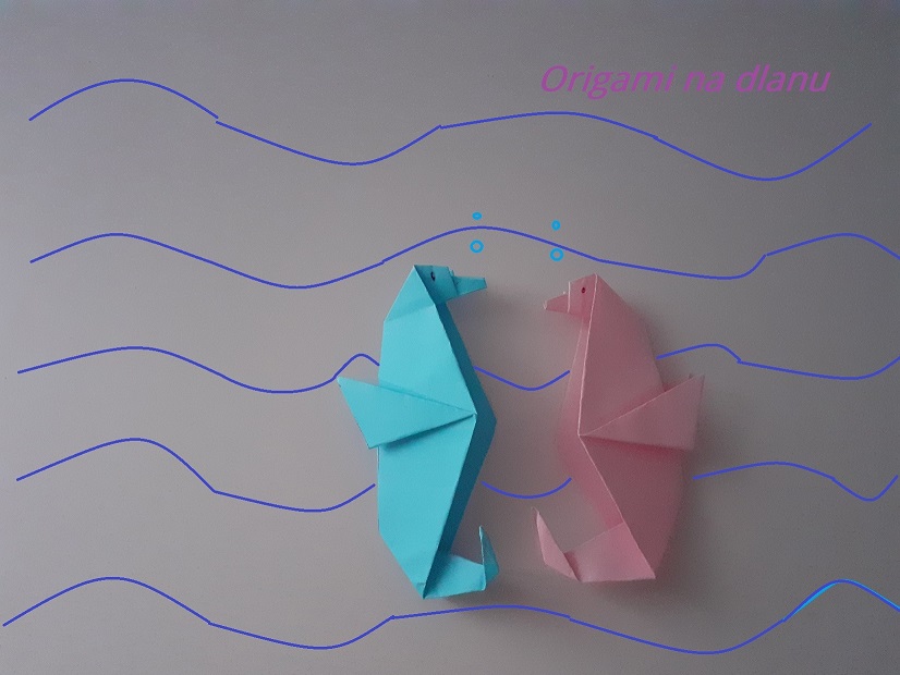 Origami Morski Konjić