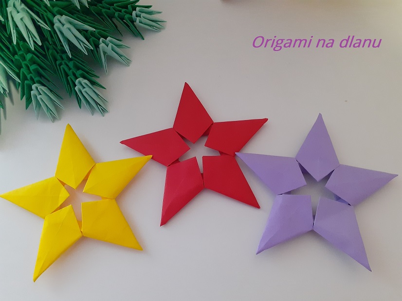 Origami Modularna Zvezda