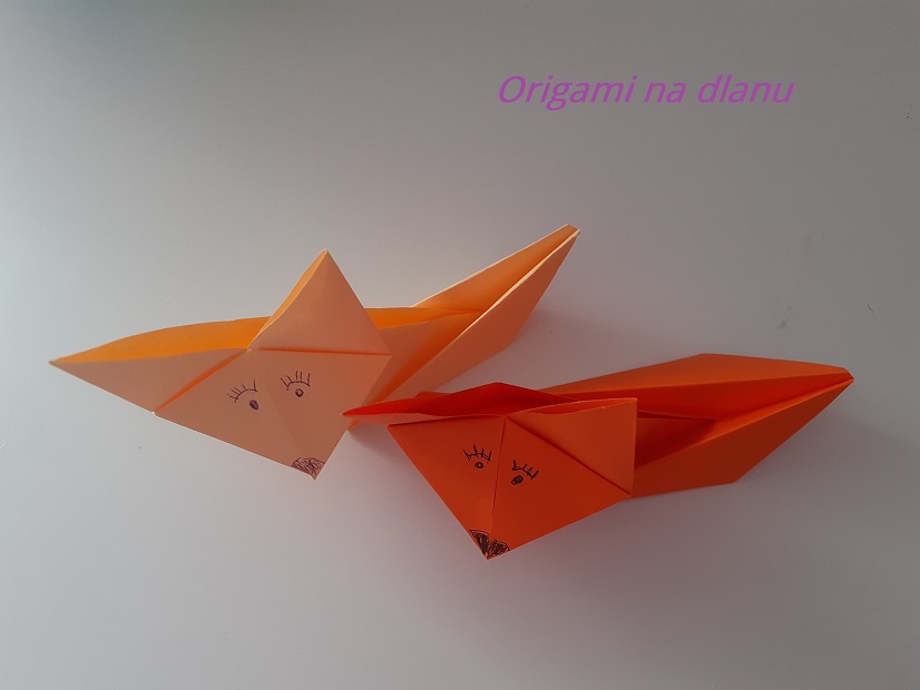 Origami Lisica